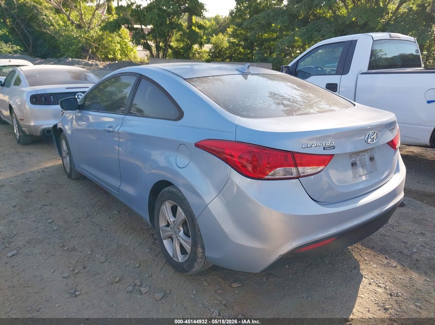 2013 Hyundai Elantra VIN KMHDH6AE4DU000309 IAAI salvage auction — FRONT END, Salvage (Georgia), sold $475 on 2026-07-07 (photo 3)