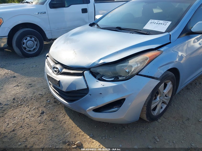 2013 Hyundai Elantra VIN KMHDH6AE4DU000309 IAAI salvage auction — FRONT END, Salvage (Georgia), sold $475 on 2026-07-07 (photo 6)