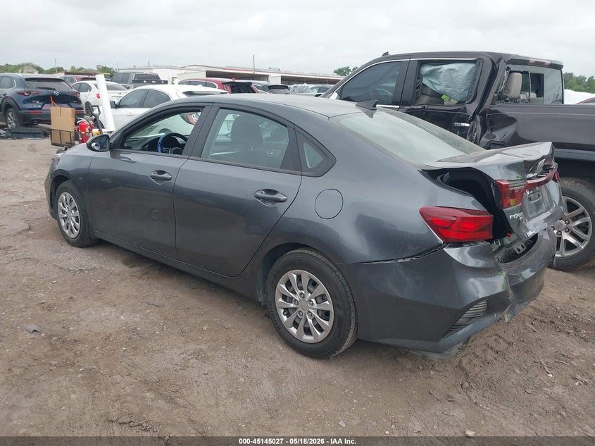 2023 Kia Forte VIN 3KPF24AD4PE645328 IAAI salvage auction — REAR END, Original (Texas), sold $5,725 on 2026-07-18 (photo 3)