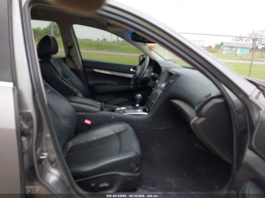 2013 Infiniti G VIN JN1CV6AP5DM726533 IAAI salvage auction — FRONT END, Salvage (Texas), sold $325 on 2026-07-07 (photo 5)