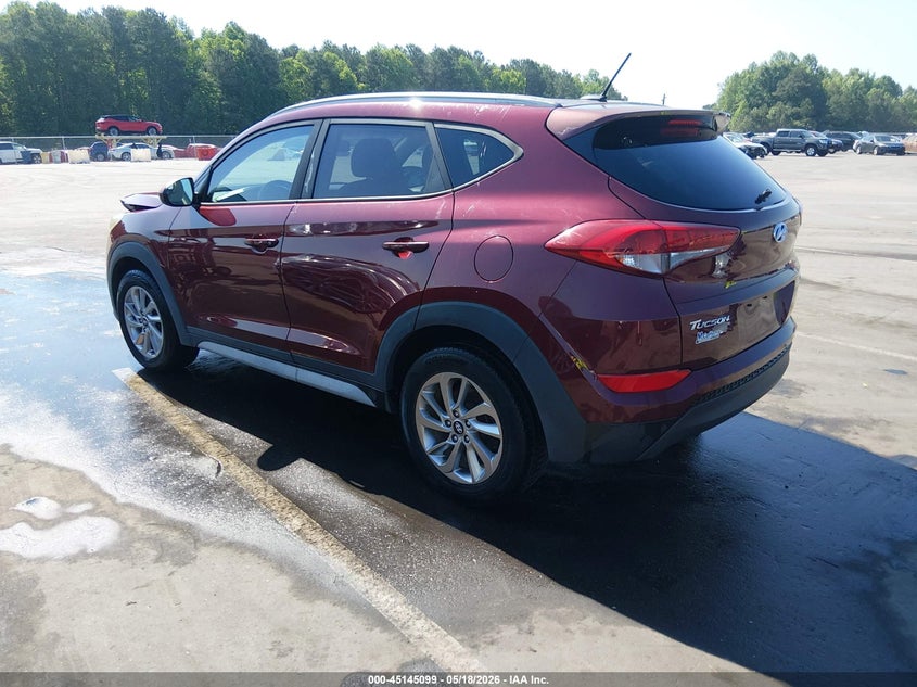 2017 Hyundai Tucson VIN KM8J3CA42HU411429 IAAI salvage auction — THEFT, Salvage (North Carolina), sold $2,950 on 2026-07-08 (photo 3)