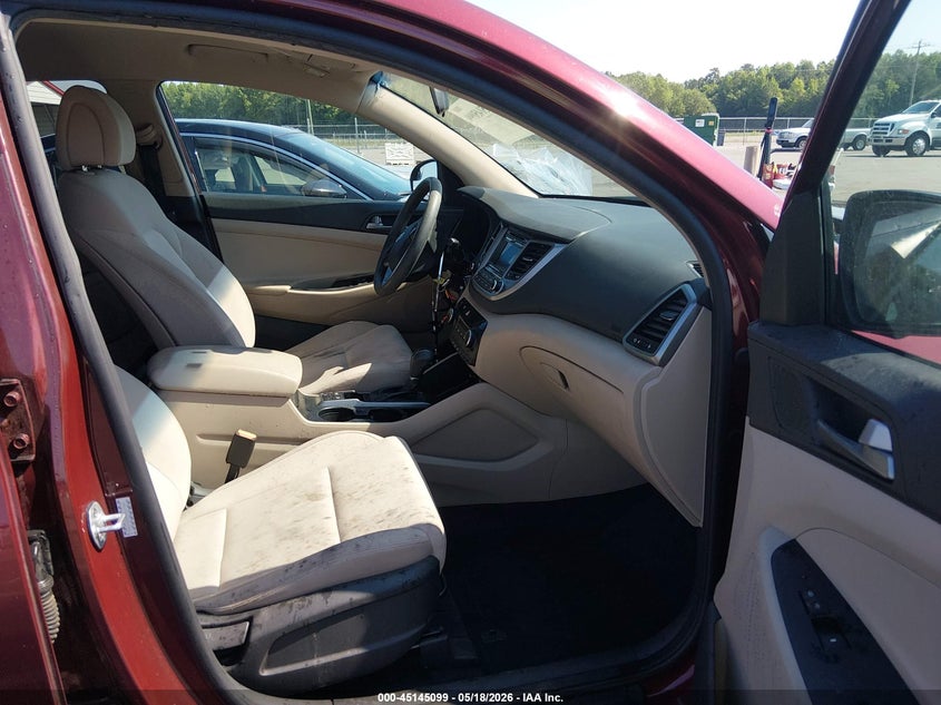 2017 Hyundai Tucson VIN KM8J3CA42HU411429 IAAI salvage auction — THEFT, Salvage (North Carolina), sold $2,950 on 2026-07-08 (photo 5)