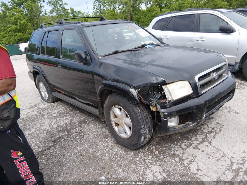2001 Nissan Pathfinder VIN JN8DR09Y91W576611 IAAI salvage auction — NORMAL WEAR, Original (Kentucky), sold $250 on 2026-07-06 (photo 1)