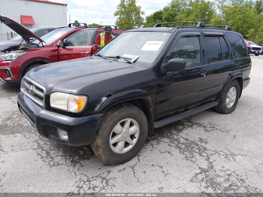 2001 Nissan Pathfinder VIN JN8DR09Y91W576611 IAAI salvage auction — NORMAL WEAR, Original (Kentucky), sold $250 on 2026-07-06 (photo 2)