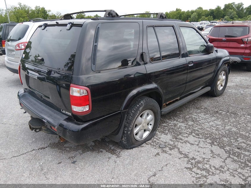 2001 Nissan Pathfinder VIN JN8DR09Y91W576611 IAAI salvage auction — NORMAL WEAR, Original (Kentucky), sold $250 on 2026-07-06 (photo 4)