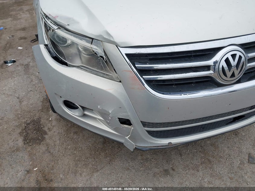 2009 Volkswagen Tiguan VIN WVGAV95NX9W530447 IAAI salvage auction — RIGHT FRONT, Clear (Oklahoma), sold $750 on 2026-07-15 (photo 6)