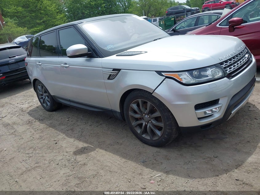 2016 Land rover Range rover sport VIN SALWR2PF9GA112427 IAAI salvage auction — ENGINE DAMAGE, Salvage (Massachusetts), sold $1,800 on 2026-07-28 (photo 1)