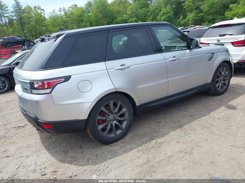 2016 Land rover Range rover sport VIN SALWR2PF9GA112427 IAAI salvage auction — ENGINE DAMAGE, Salvage (Massachusetts), sold $1,800 on 2026-07-28 (photo 4)