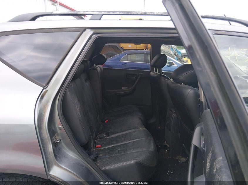 2005 Nissan Murano VIN JN8AZ08T25W307767 IAAI salvage auction — FRONT END, Repossessed (Missouri), sold $25 on 2026-07-16 (photo 8)