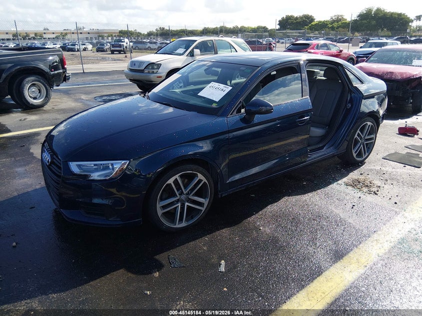 2019 Audi A3 VIN WAUAUGFF3KA091921 IAAI salvage auction — LEFT SIDE, Rebuildable (Florida), sold $6,575 on 2026-07-30 (photo 2)