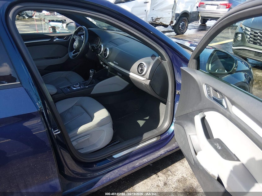 2019 Audi A3 VIN WAUAUGFF3KA091921 IAAI salvage auction — LEFT SIDE, Rebuildable (Florida), sold $6,575 on 2026-07-30 (photo 5)