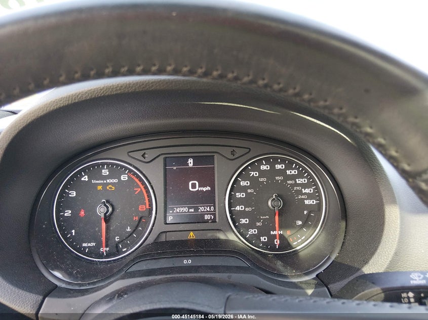 2019 Audi A3 VIN WAUAUGFF3KA091921 IAAI salvage auction — LEFT SIDE, Rebuildable (Florida), sold $6,575 on 2026-07-30 (photo 7)