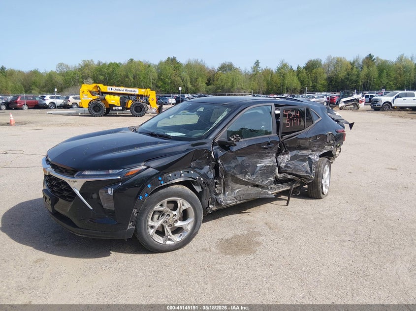 2024 Chevrolet Trax VIN KL77LFE21RC015702 IAAI salvage auction — LEFT SIDE, Salvage (Maine), sold $2,200 on 2026-07-06 (photo 2)