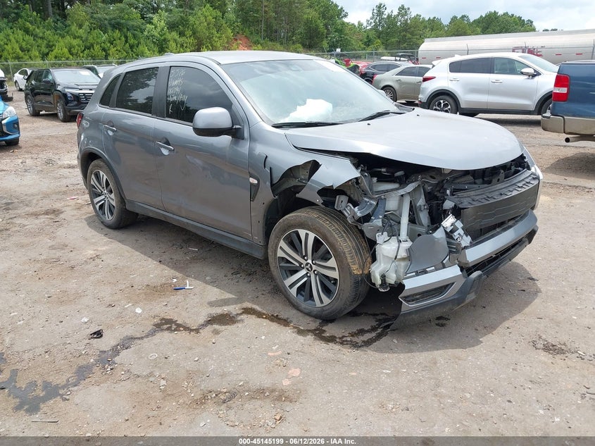 2024 Mitsubishi Outlander VIN JA4ARUAU6RU002094 IAAI salvage auction — RIGHT FRONT, Nrc Lienholder Repossession Paperwork (Mississippi), sold $1,600 on 2026-07-22 (photo 1)