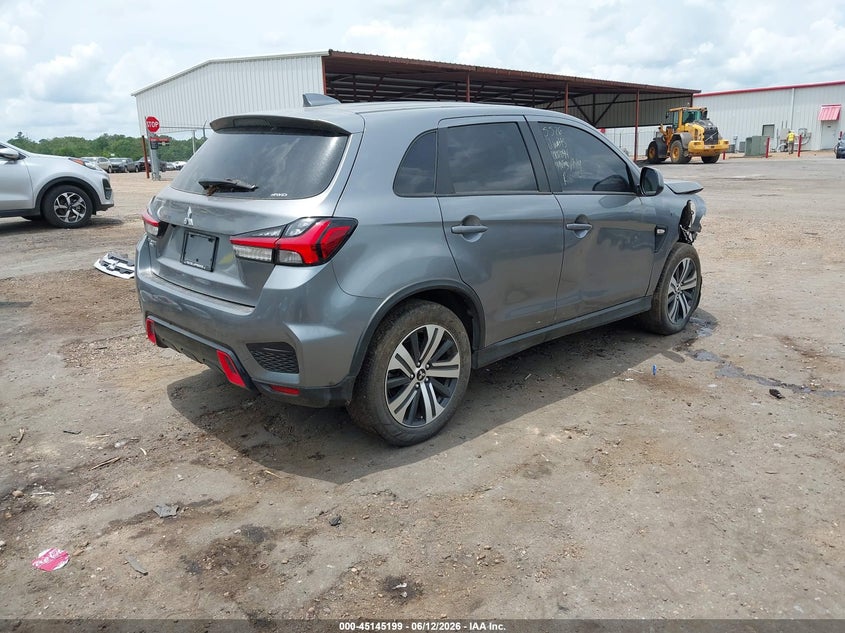 2024 Mitsubishi Outlander VIN JA4ARUAU6RU002094 IAAI salvage auction — RIGHT FRONT, Nrc Lienholder Repossession Paperwork (Mississippi), sold $1,600 on 2026-07-22 (photo 4)
