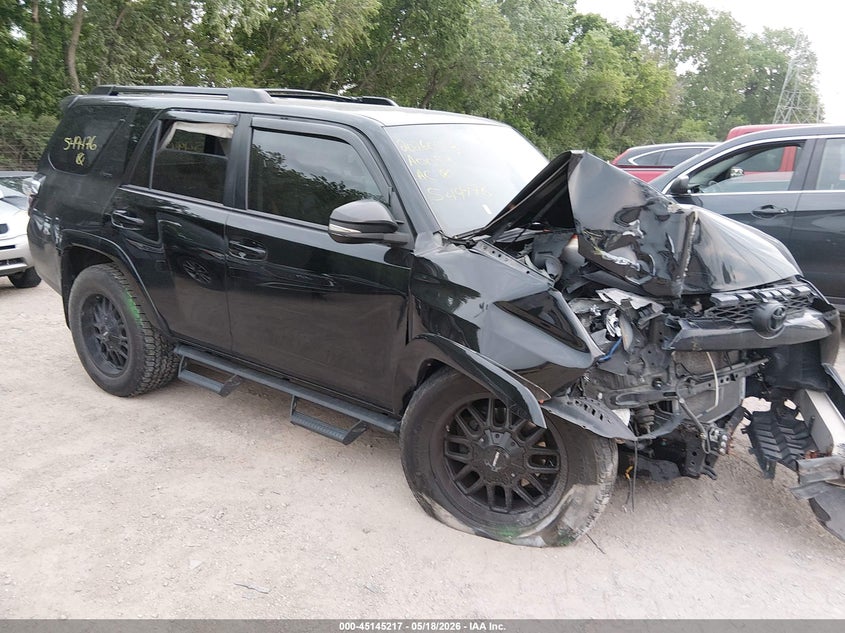 2018 Toyota 4runner VIN JTEBU5JR9J5549476 IAAI salvage auction — FRONT END, Salvage Title, sold $5,600 on 2026-07-29 (photo 1)