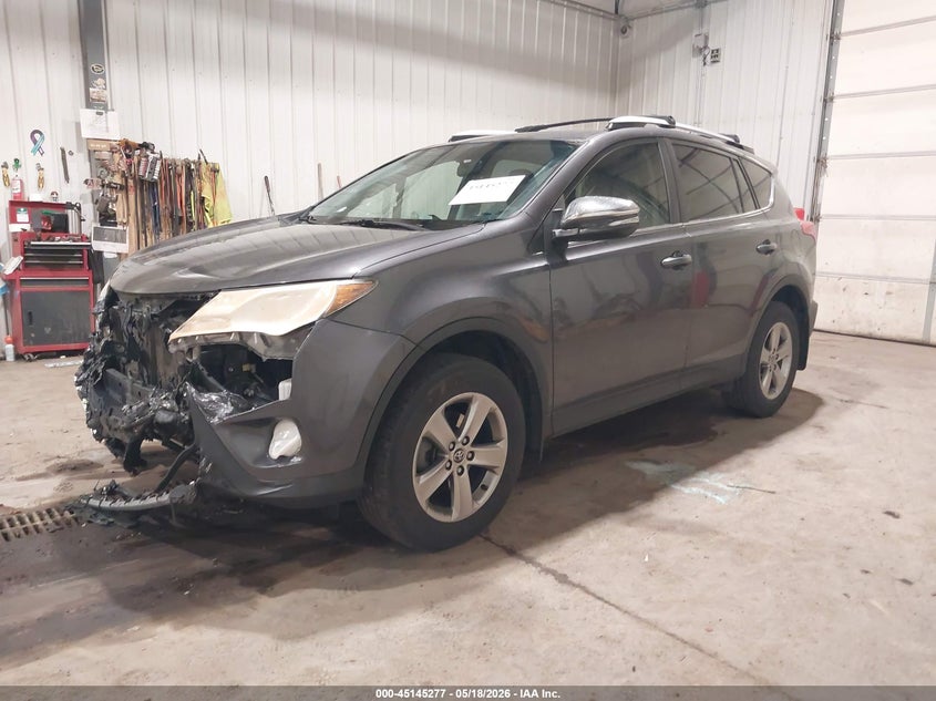 2015 Toyota Rav 4 VIN JTMRFREV7FJ030890 IAAI salvage auction — EXTERIOR BURN, Salvage (Minnesota), sold $25 on 2026-07-28 (photo 2)