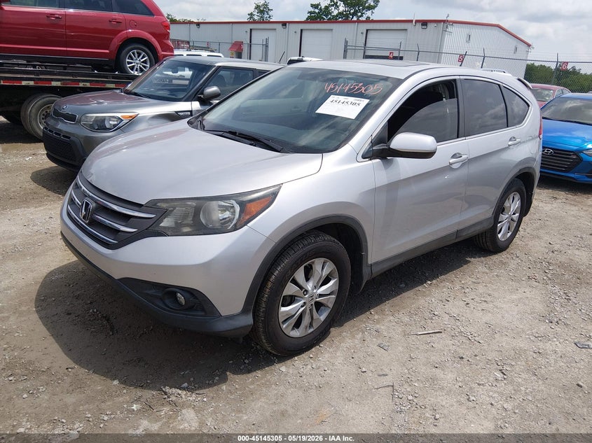 2012 Honda Cr-v VIN JHLRM4H57CC015717 IAAI salvage auction — REAR END, Salvage (Kentucky), sold $2,050 on 2026-07-31 (photo 2)