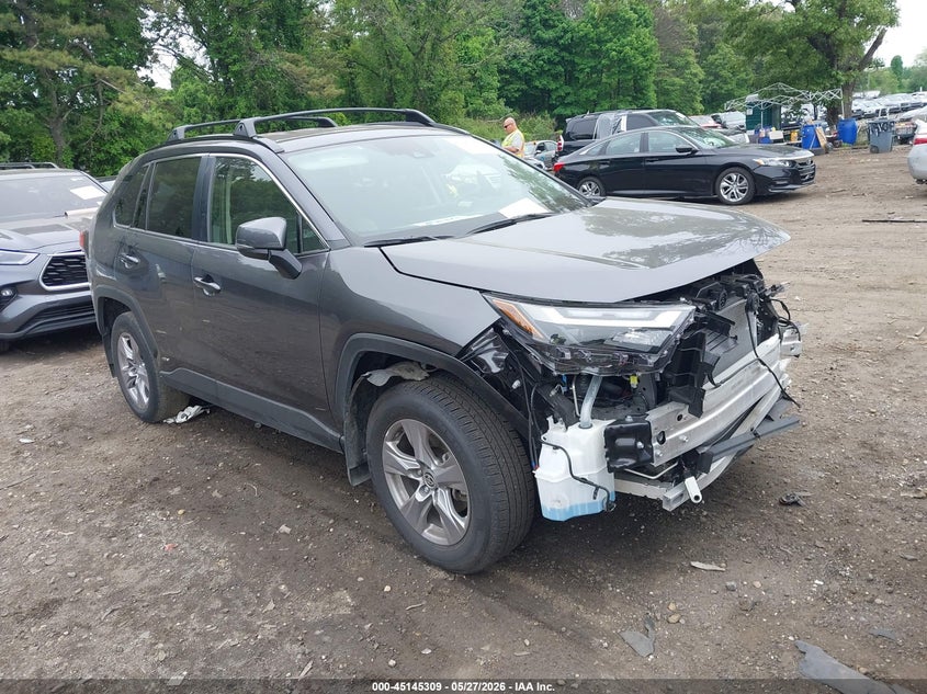 2025 Toyota Rav 4 VIN JTMRWRFV9SJ079100 IAAI salvage auction — FRONT END, Mv-907A (New York), sold $13,100 on 2026-07-14 (photo 1)