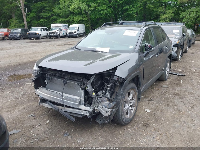 2025 Toyota Rav 4 VIN JTMRWRFV9SJ079100 IAAI salvage auction — FRONT END, Mv-907A (New York), sold $13,100 on 2026-07-14 (photo 2)