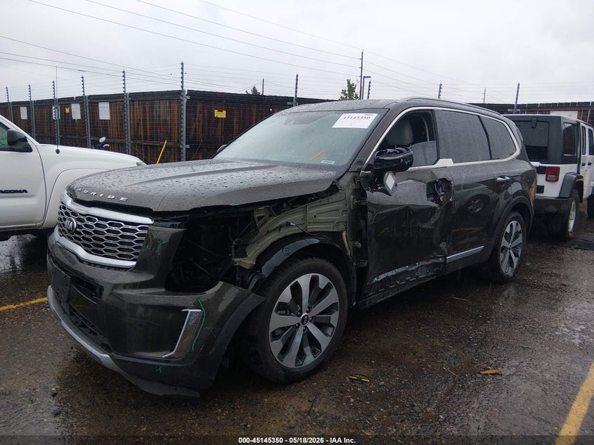 2020 Kia Telluride VIN 5XYP6DHC7LG064635 IAAI salvage auction — LEFT FRONT, Salvage (Colorado), sold $5,050 on 2026-07-14 (photo 2)