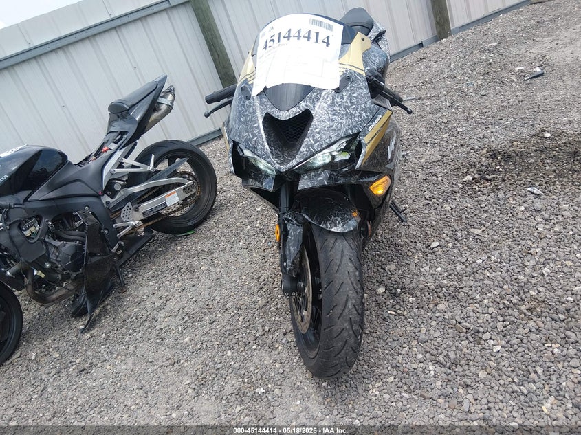 2025 Kawasaki Zx VIN JKBZXJJ11SA017585 IAAI salvage auction — FRONT END, Salvage (Louisiana), sold $4,400 on 2026-07-08 (photo 5)