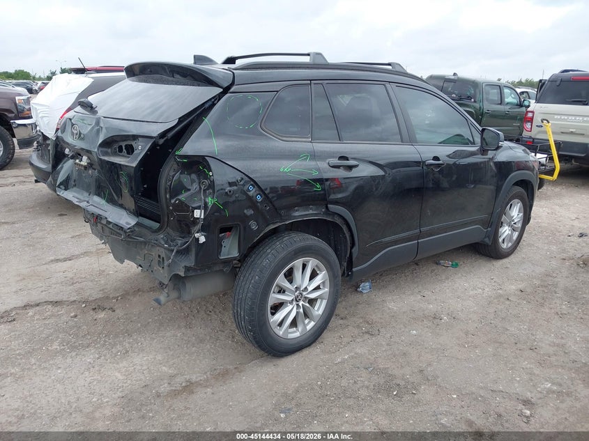 2022 Toyota Corolla cross VIN 7MUCAAAG9NV006871 IAAI salvage auction — REAR END, Original (Texas), sold $7,950 on 2026-07-15 (photo 4)