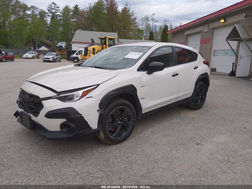 2024 Subaru Xv VIN JF2GUABC8R8883040 IAAI salvage auction — RIGHT REAR, Salvage (Massachusetts), sold $1,400 on 2026-07-27 (photo 2)