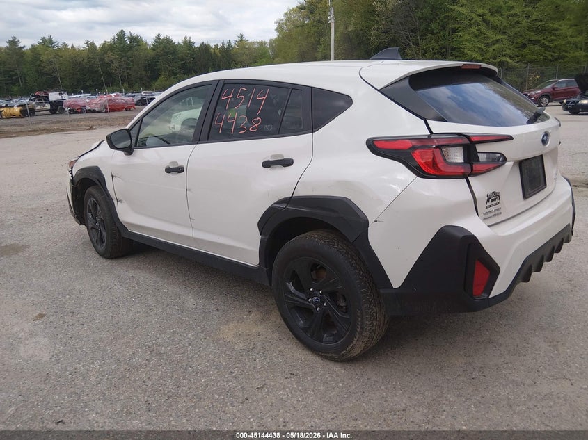 2024 Subaru Xv VIN JF2GUABC8R8883040 IAAI salvage auction — RIGHT REAR, Salvage (Massachusetts), sold $1,400 on 2026-07-27 (photo 3)