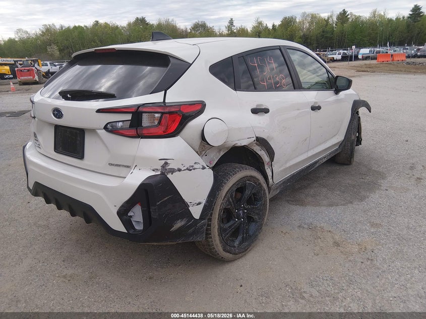 2024 Subaru Xv VIN JF2GUABC8R8883040 IAAI salvage auction — RIGHT REAR, Salvage (Massachusetts), sold $1,400 on 2026-07-27 (photo 6)