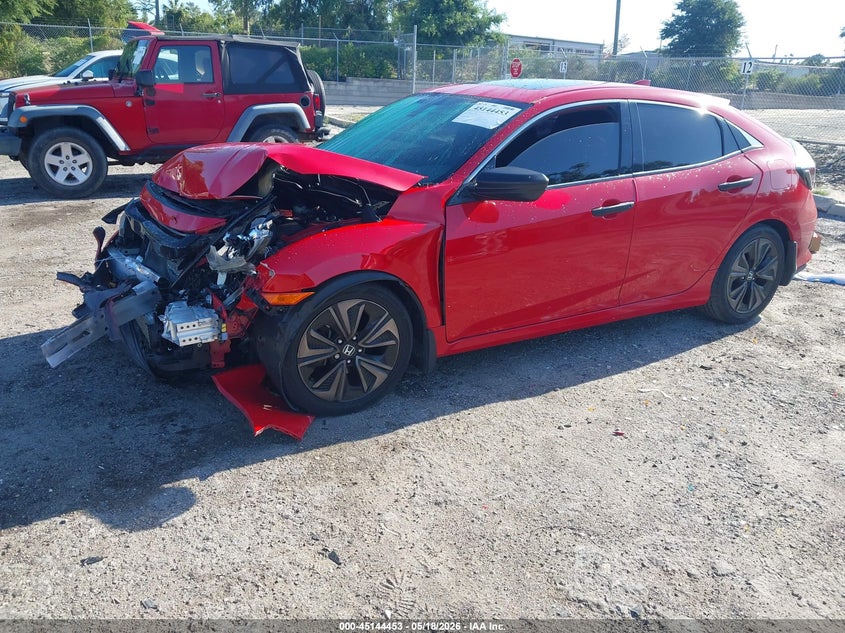 2018 Honda Civic VIN SHHFK7H51JU237949 IAAI salvage auction — FRONT END, Rebuildable (Florida), sold $2,975 on 2026-07-09 (photo 2)