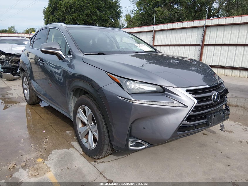 2017 Lexus Nx VIN JTJBARBZ2H2135564 IAAI salvage auction — LEFT FRONT, Original (Texas), sold $9,150 on 2026-07-28 (photo 1)