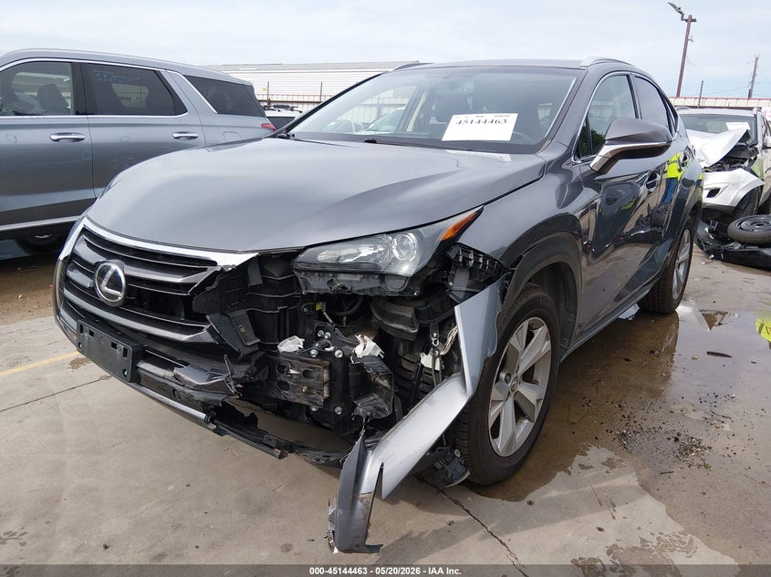 2017 Lexus Nx VIN JTJBARBZ2H2135564 IAAI salvage auction — LEFT FRONT, Original (Texas), sold $9,150 on 2026-07-28 (photo 2)