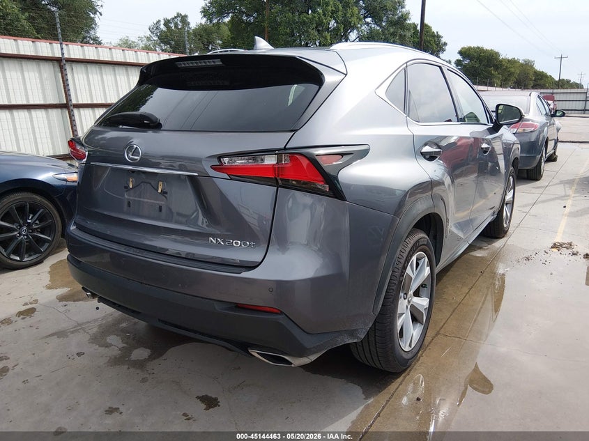 2017 Lexus Nx VIN JTJBARBZ2H2135564 IAAI salvage auction — LEFT FRONT, Original (Texas), sold $9,150 on 2026-07-28 (photo 4)