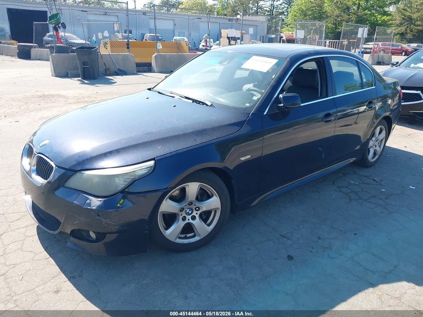 2008 BMW 5er VIN WBANV93588CZ68986 IAAI salvage auction — FRONT END, Salvage (Pennsylvania), sold $400 on 2026-07-21 (photo 2)