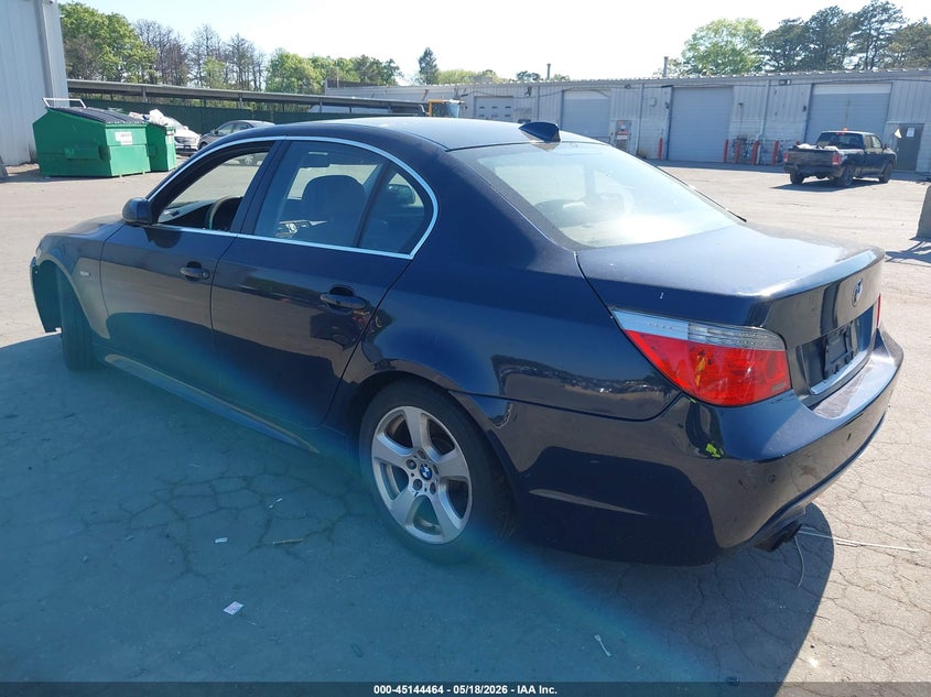2008 BMW 5er VIN WBANV93588CZ68986 IAAI salvage auction — FRONT END, Salvage (Pennsylvania), sold $400 on 2026-07-21 (photo 3)