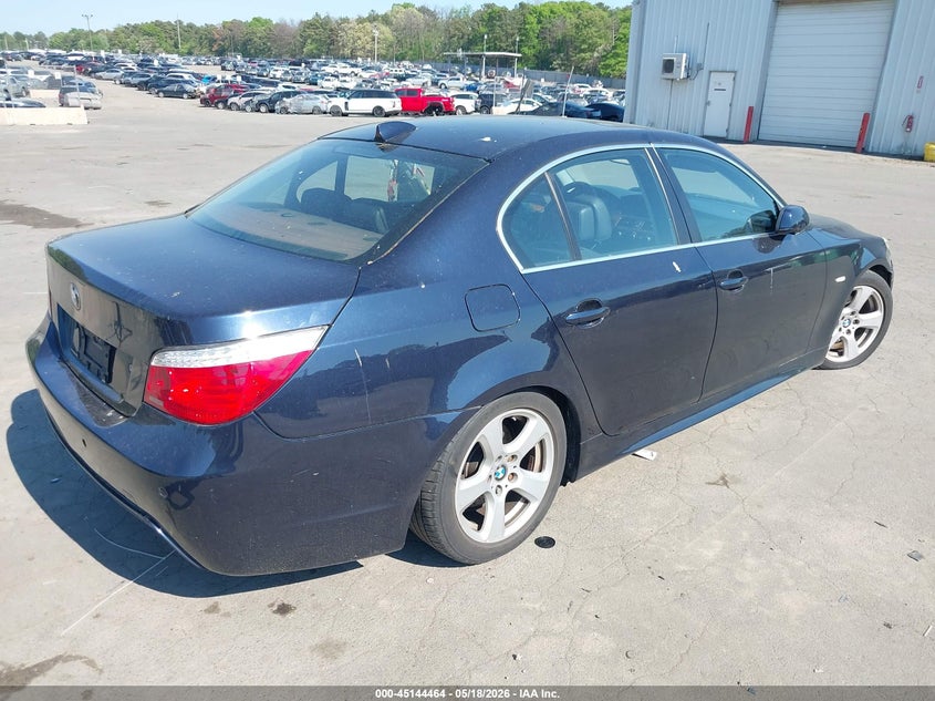 2008 BMW 5er VIN WBANV93588CZ68986 IAAI salvage auction — FRONT END, Salvage (Pennsylvania), sold $400 on 2026-07-21 (photo 4)