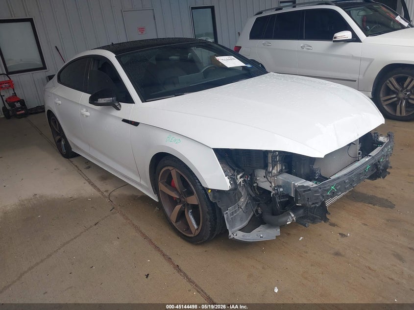 2023 Audi A5 VIN WAUFACF59PA059786 IAAI salvage auction — FRONT END, Original (Texas), sold $13,500 on 2026-07-24 (photo 1)