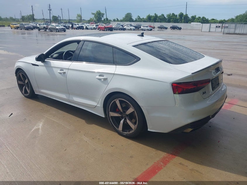 2023 Audi A5 VIN WAUFACF59PA059786 IAAI salvage auction — FRONT END, Original (Texas), sold $13,500 on 2026-07-24 (photo 3)