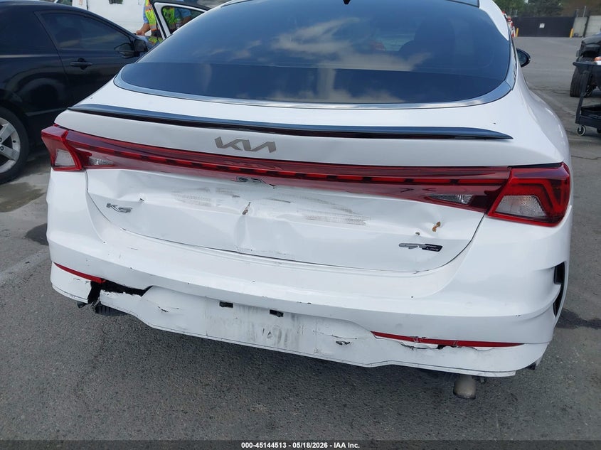 2022 Kia K5 VIN 5XXG64J23NG095468 IAAI salvage auction — REAR END, Salvage (California), sold $7,700 on 2026-07-06 (photo 6)