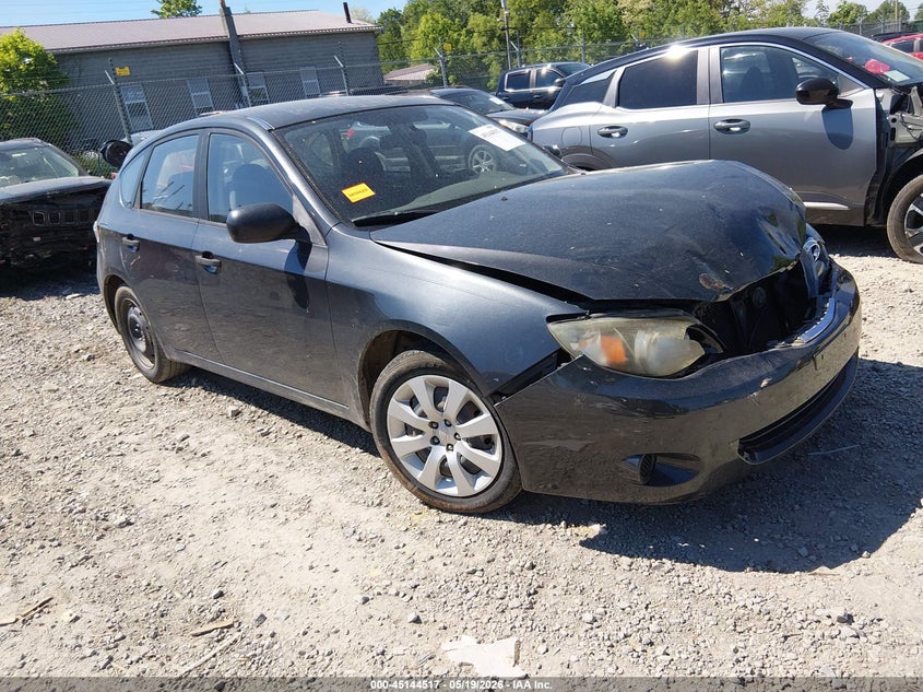 2008 Subaru Impreza VIN JF1GH61648G801486 IAAI salvage auction — FRONT END, Salvage (West Virginia), sold $100 on 2026-07-08 (photo 1)