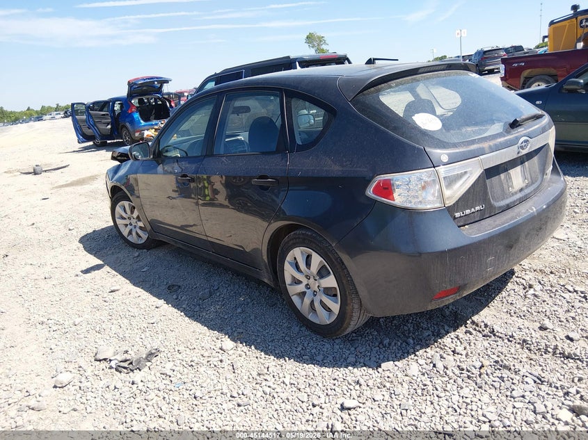 2008 Subaru Impreza VIN JF1GH61648G801486 IAAI salvage auction — FRONT END, Salvage (West Virginia), sold $100 on 2026-07-08 (photo 3)