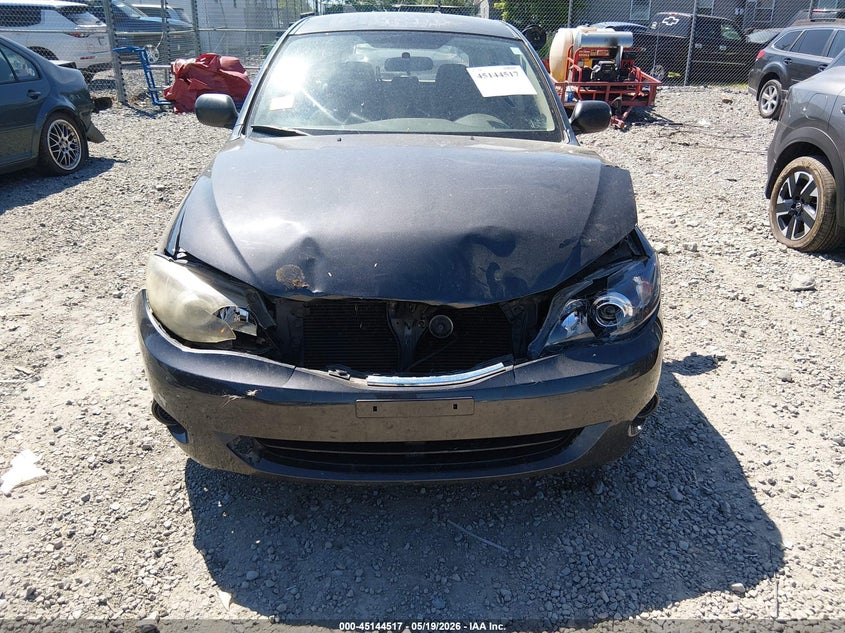2008 Subaru Impreza VIN JF1GH61648G801486 IAAI salvage auction — FRONT END, Salvage (West Virginia), sold $100 on 2026-07-08 (photo 6)