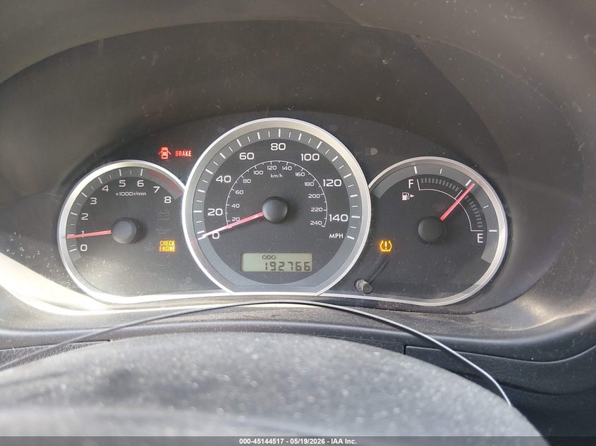 2008 Subaru Impreza VIN JF1GH61648G801486 IAAI salvage auction — FRONT END, Salvage (West Virginia), sold $100 on 2026-07-08 (photo 7)