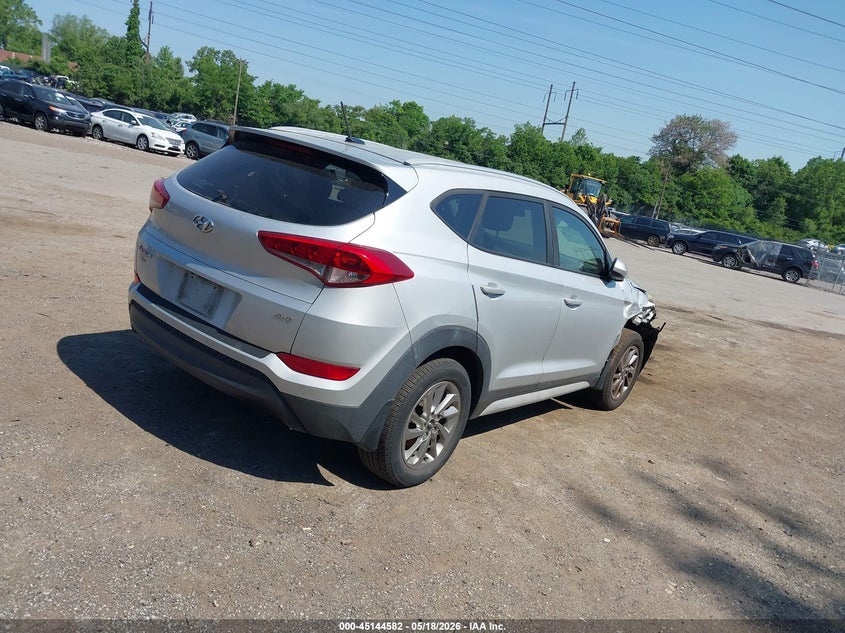 2017 Hyundai Tucson VIN KM8J3CA40HU583281 IAAI salvage auction — THEFT, Salvage (Pennsylvania), sold $2,400 on 2026-07-24 (photo 4)