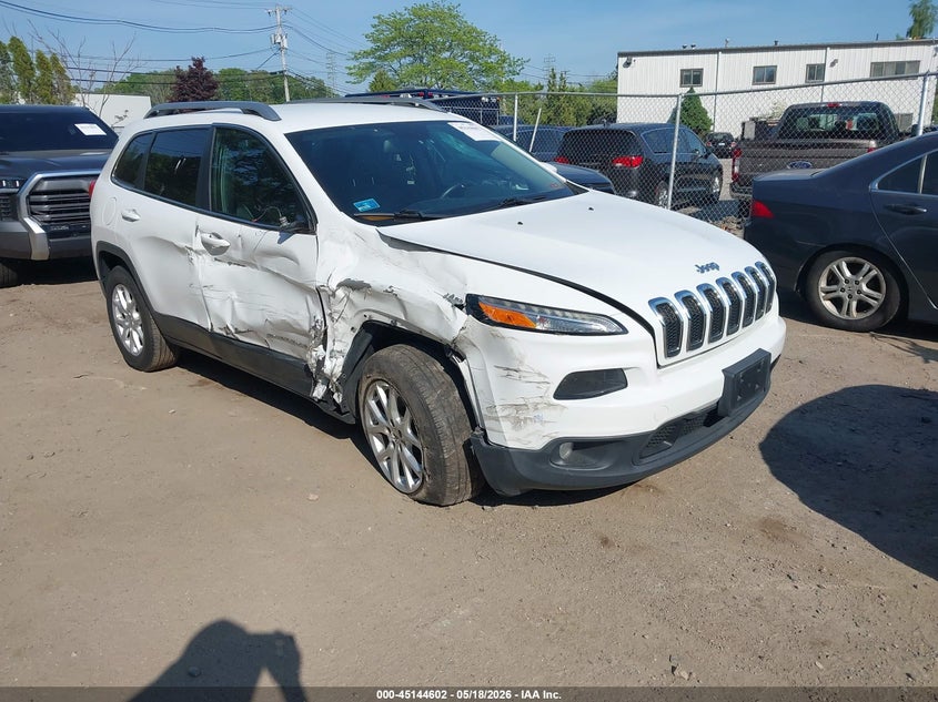 2015 Jeep Cherokee VIN 1C4PJMCB2FW614862 IAAI salvage auction — SUSPENSION, Salvage (Rhode Island), sold $600 on 2026-08-26 (photo 1)