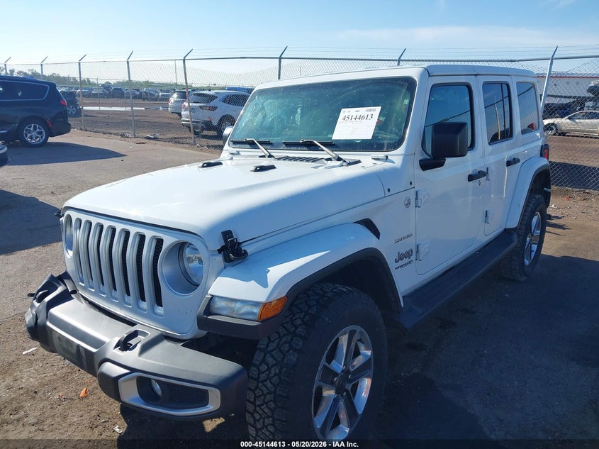 2018 Jeep Wrangler / VIN 1C4HJXEG9JW246994 IAAI salvage auction — RIGHT FRONT, Regular (South Dakota), sold $7,000 on 2026-07-28 (photo 2)