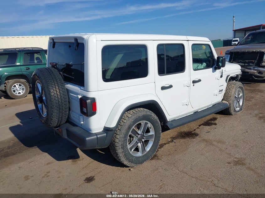 2018 Jeep Wrangler / VIN 1C4HJXEG9JW246994 IAAI salvage auction — RIGHT FRONT, Regular (South Dakota), sold $7,000 on 2026-07-28 (photo 4)