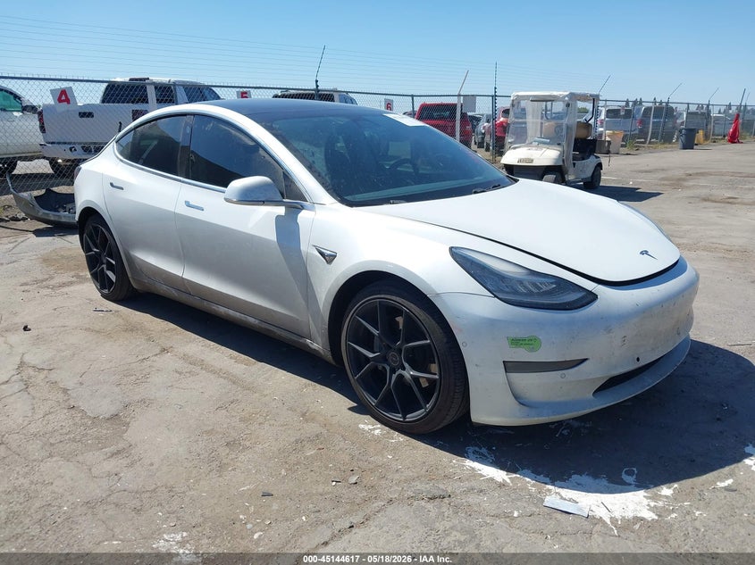 2019 Tesla Model 3 VIN 5YJ3E1EB2KF512538 IAAI salvage auction — REAR END, Salvage (California), sold $4,325 on 2026-07-22 (photo 1)