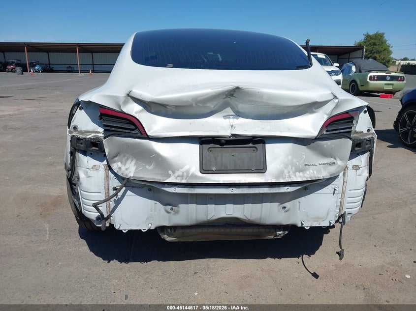 2019 Tesla Model 3 VIN 5YJ3E1EB2KF512538 IAAI salvage auction — REAR END, Salvage (California), sold $4,325 on 2026-07-22 (photo 6)